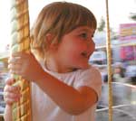Liralyn on
the merry-go-round